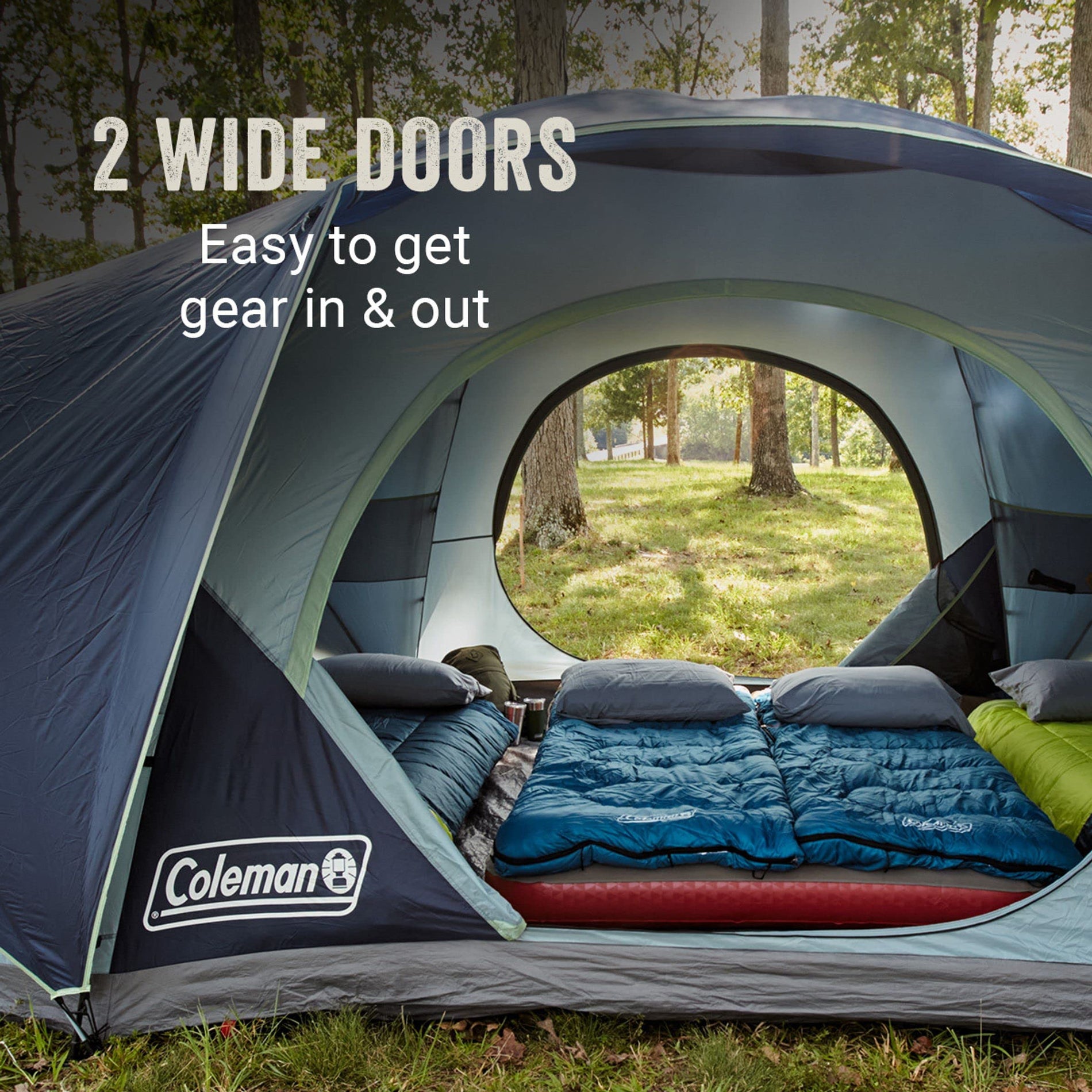 XL Family Camping Tent 5-Minute Setup Waterproof
