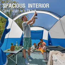 6-10 Person Family Camping Tent with Screen Room
