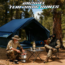 Inflatable Glamping Tent with Skylight & Stove Jack