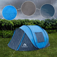 4-Person Pop Up Camping Tent Waterproof